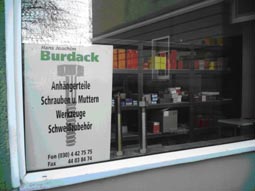 Schrauben, Dbel von auen